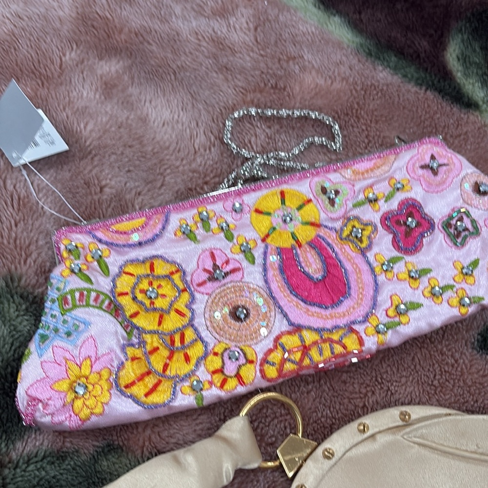 Beaded Clutch Fornal Party Handbag lot - Picture 2 of 6